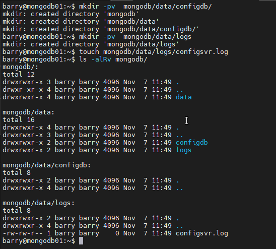 Configuring the config server