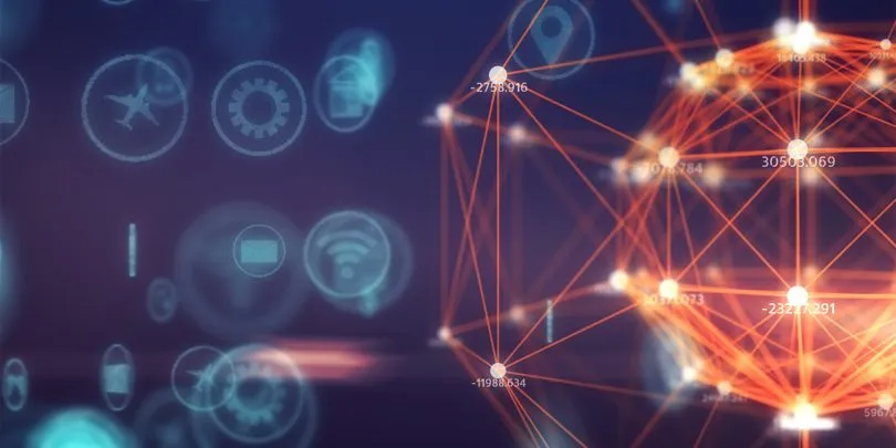 Global communications connect technology Icon on 3D space,Internet of things Concept,internet and global connection