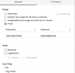 Heatmap settings