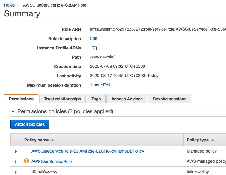 AWSGlueServiceRole-S3IAMRole