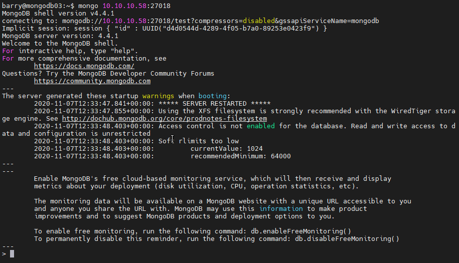 Configuring a shard 4