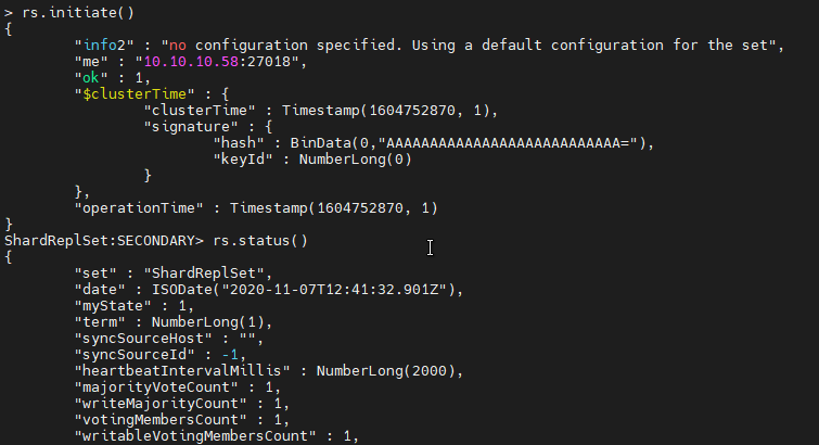 Configuring a shard 5