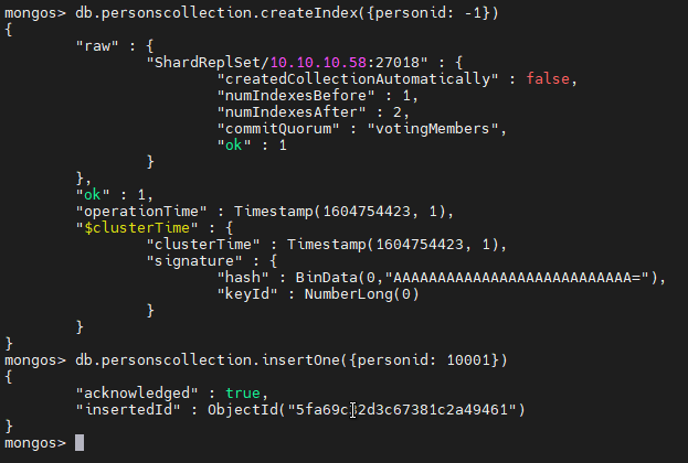 Creating the sharding dataset 2